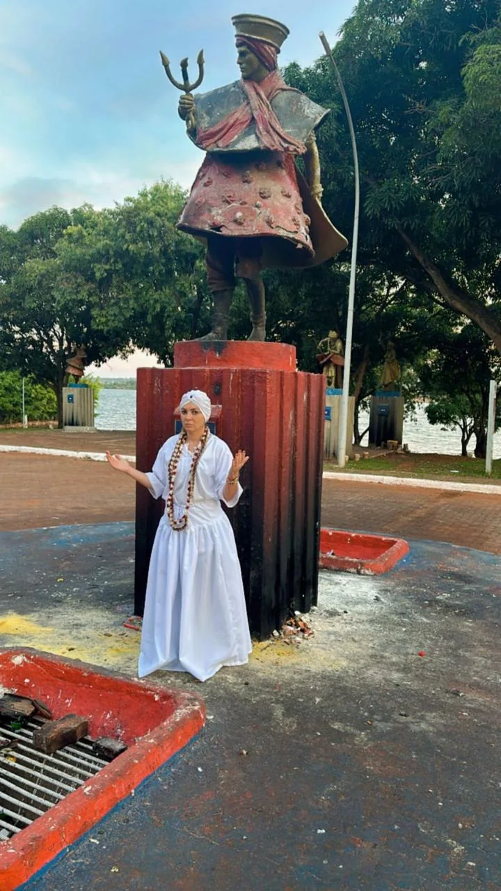 Registro da trajetória espiritual de Miriam